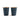 Barebones Enamel 2-Tone Tall Cup Set - Indigo Blue